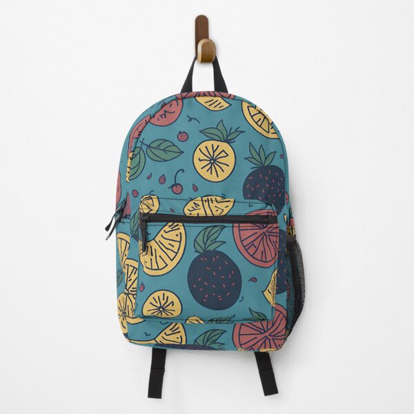 Item preview, Seamless Pattern of Tropic Fruits on Dark Background designed and sold by Evolvity.