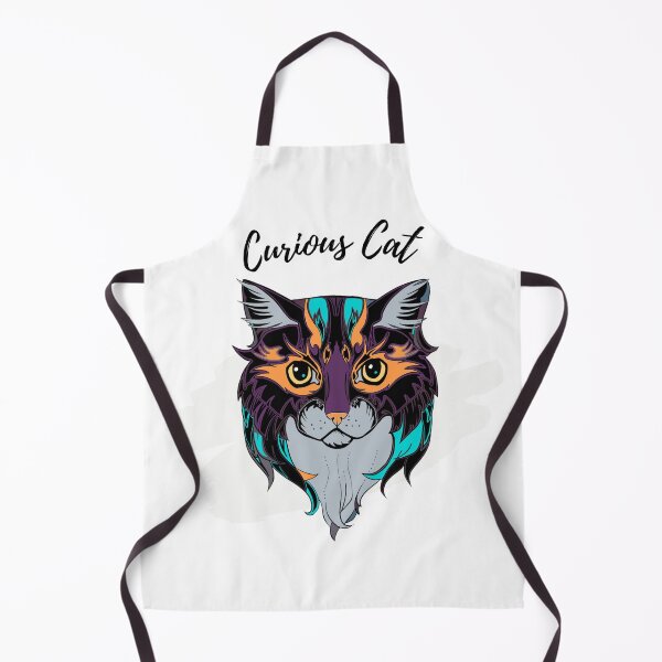 Item preview, Curious Cat designed and sold by Quirky Tees.