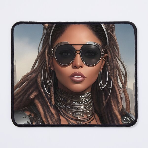 Item preview, Dystopic warrior woman in armor designed and sold by magikman65.