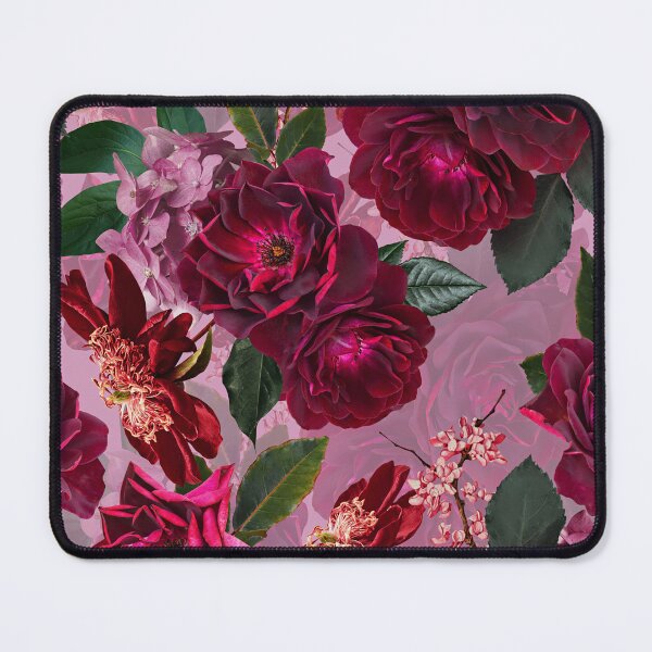 Item preview, Antique Purple Botanical Flower Rose Botanical Night Garden Nightgarden designed and sold by UtArt.