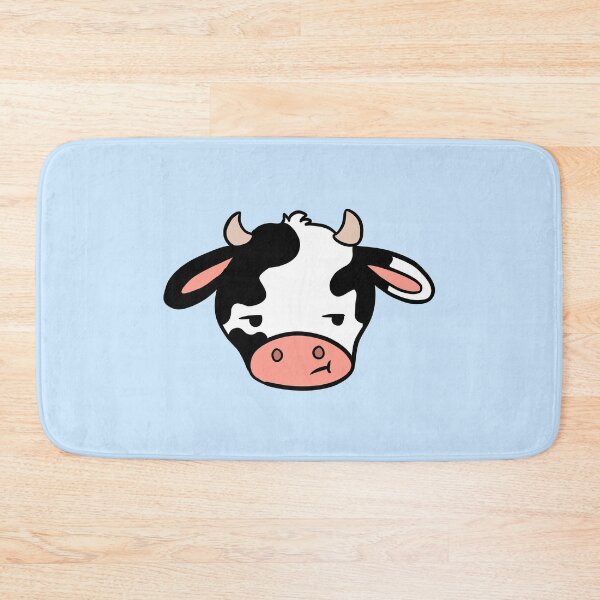 Item preview, Just a little moody a funny and cute cow pun designed and sold by Yarafantasyart.