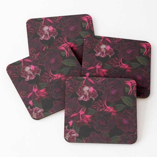 Item preview, Night Roses Botanical Night Garden Nightgarden designed and sold by UtArt.