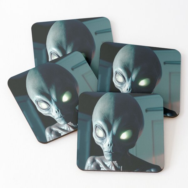 Item preview, the Grey Alien at my bedroom door  designed and sold by Iason.