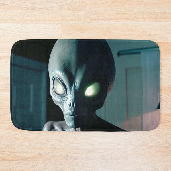 Item preview, the Grey Alien at my bedroom door  designed and sold by Iason.