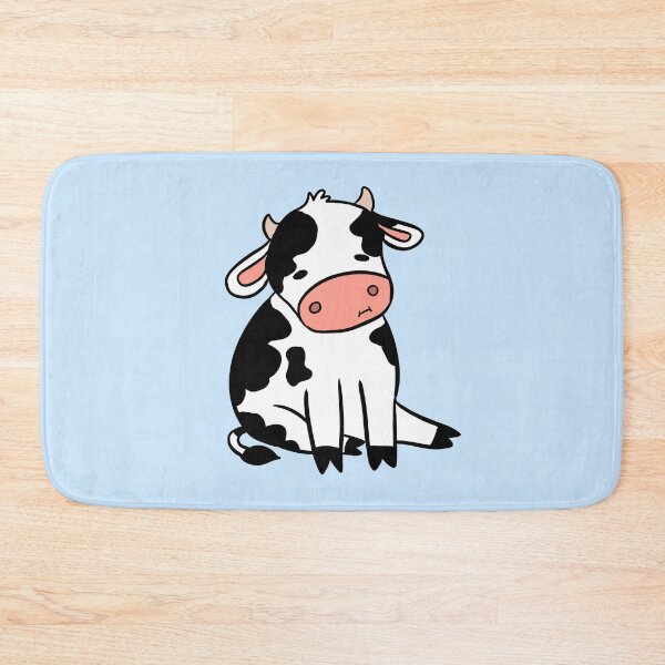 Item preview, Just a little moody a funny and cute cow pun designed and sold by Yarafantasyart.