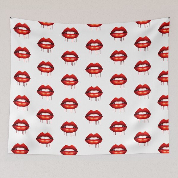 Item preview, Copy of Scarlet Temptation: Lips Parted in Seduction designed and sold by AdrianStyleArt.