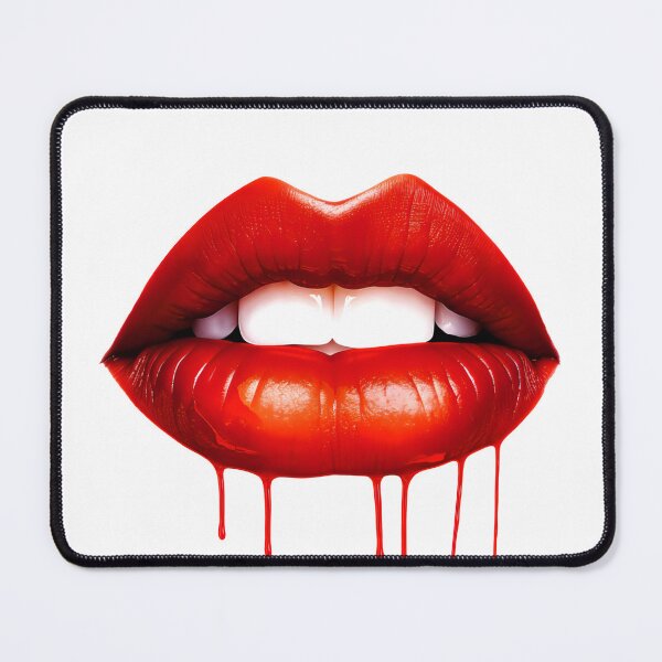 Item preview, Copy of Scarlet Temptation: Lips Parted in Seduction designed and sold by AdrianStyleArt.