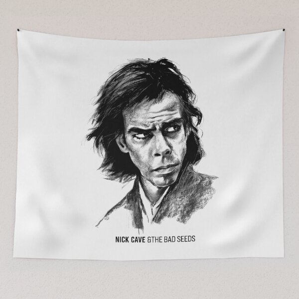 Artikelvorschau, Nick Cave und die Signature Music Band von Bad Seeds entworfen und verkauft von Kentoporte94.