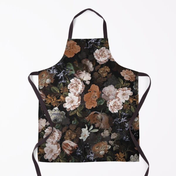 Item preview, Antique Botanical Midnight Vintage Flower Botanical Night Garden Nightgarden designed and sold by UtArt.