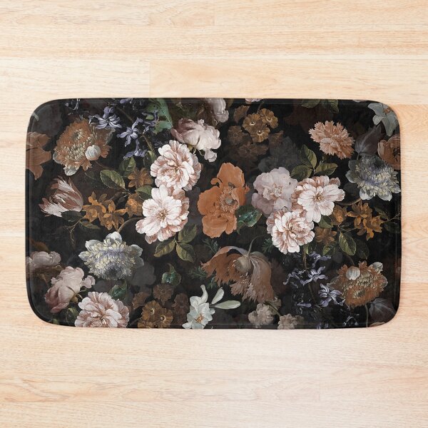 Item preview, Antique Botanical Midnight Vintage Flower Botanical Night Garden Nightgarden designed and sold by UtArt.