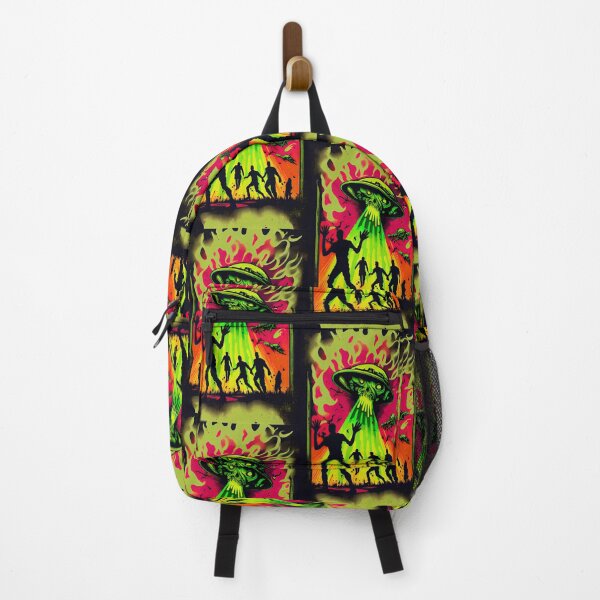 Item preview, Alien Invasion in Pastel Colors: A Satire of Cosmic War designed and sold by Piotrek0001.