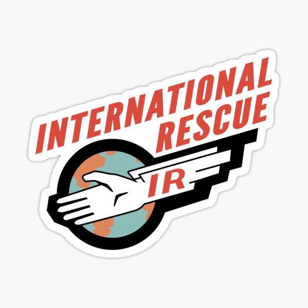 Item preview, Thunderbirds International Rescue Emblem designed and sold by OpheliaThree.