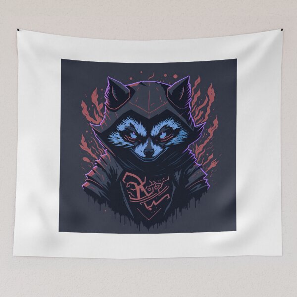 Item preview, Racoon Ninja| The Sneaky Bandit| Raccoon Warrior| The Masked Marauder| Nimble Ninja Raccoon designed and sold by RedArtG09.
