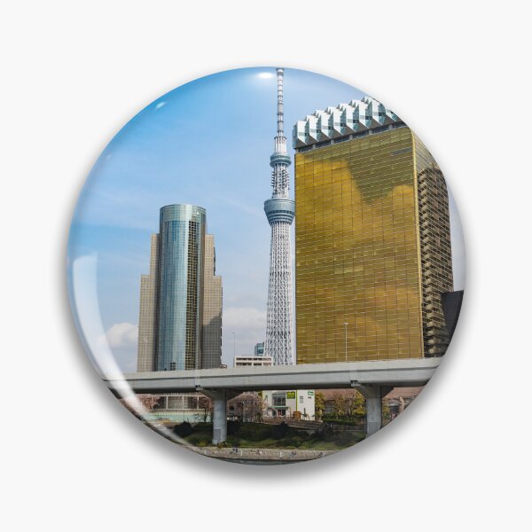 Item preview, Tokyo Skytree and Asahi beer and flame building designed and sold by Martin Berry Photography.