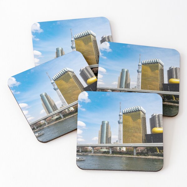 Item preview, Tokyo Skytree and Asahi beer and flame building designed and sold by Martin Berry Photography.