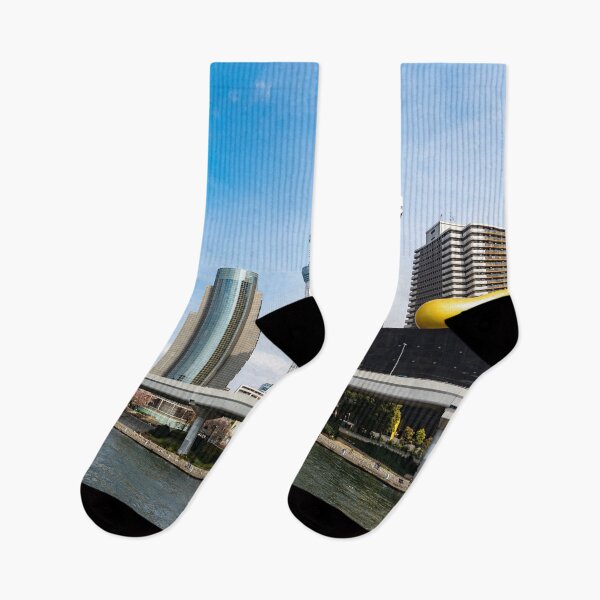 Item preview, Tokyo Skytree and Asahi beer and flame building designed and sold by Martin Berry Photography.