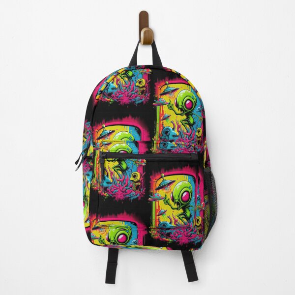 Item preview, Alien Invasion in Pastel Colors: A Satire of Cosmic War designed and sold by Piotrek0001.