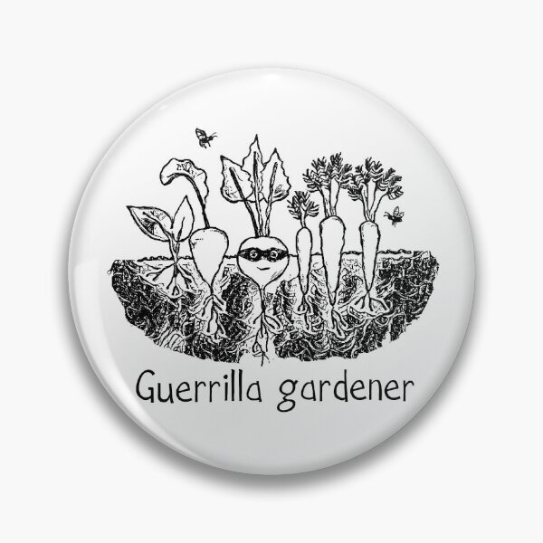 Item preview, Guerrilla gardener designed and sold by Byrnsey.