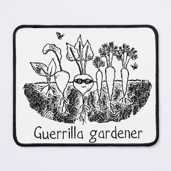 Item preview, Guerrilla gardener designed and sold by Byrnsey.