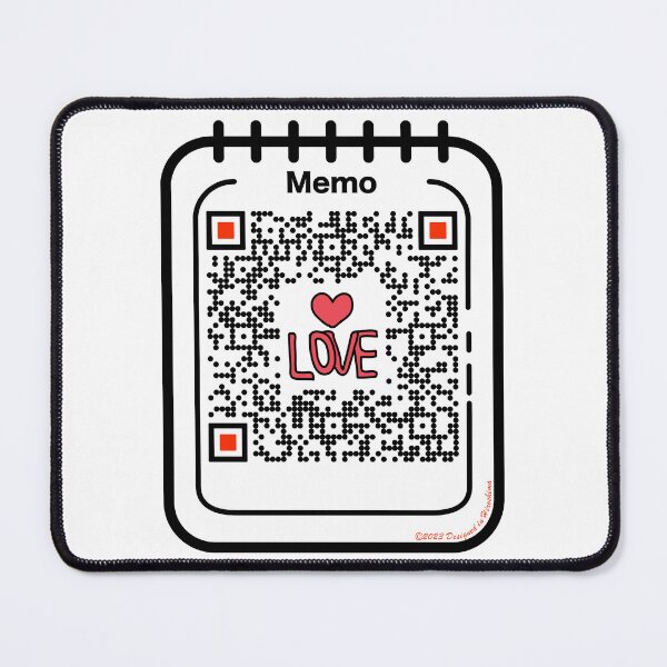 Item preview, QR Love: Happy Doing Nothing designed and sold by kanjidesign.