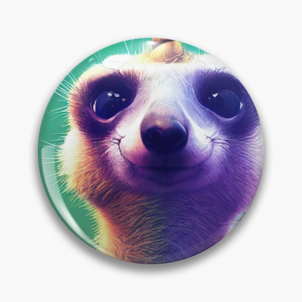 Item preview, Rainbow Meerkat Smiley designed and sold by Pixelboys.