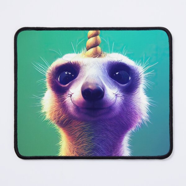 Item preview, Rainbow Meerkat Smiley designed and sold by Pixelboys.
