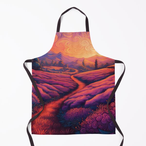 Artikelvorschau, Psychedelic path between rolling hills entworfen und verkauft von SingularityGeek.