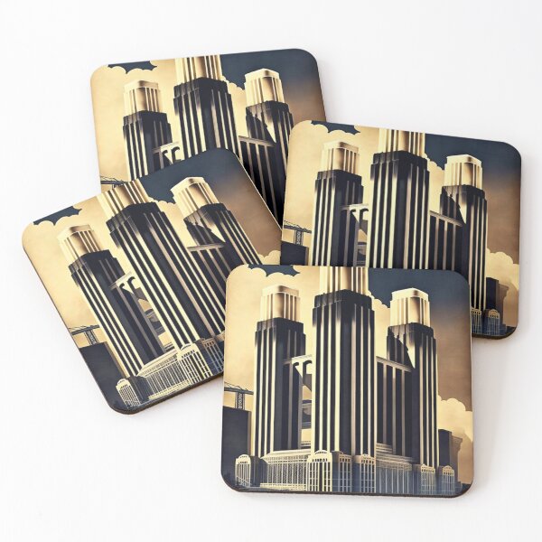 Item preview, Futuristic Battersea Power Station designed and sold by KALEIDOSCOPE UK.