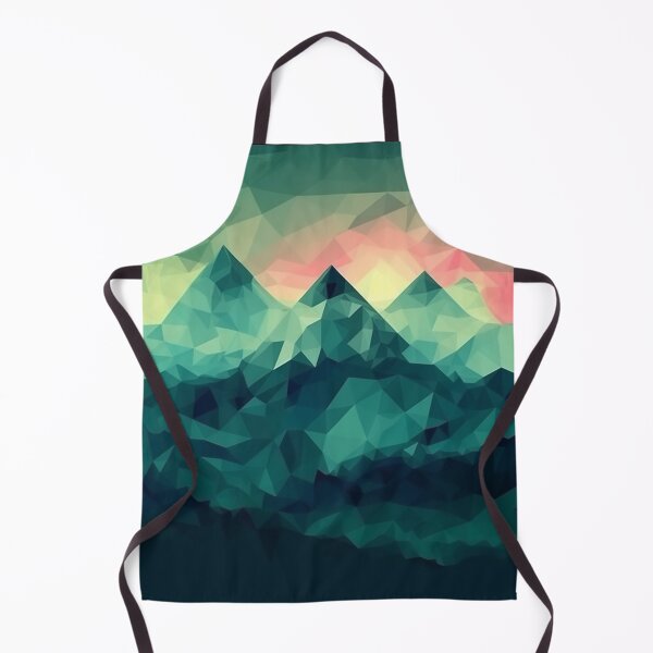 Item preview, Blue Polygon Mountain Range | Hike Camper Art designed and sold by JFFStore.