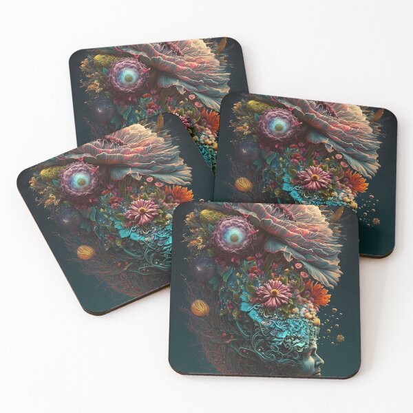 Item preview, Surrealistic Flowers designed and sold by TooTinyTone.
