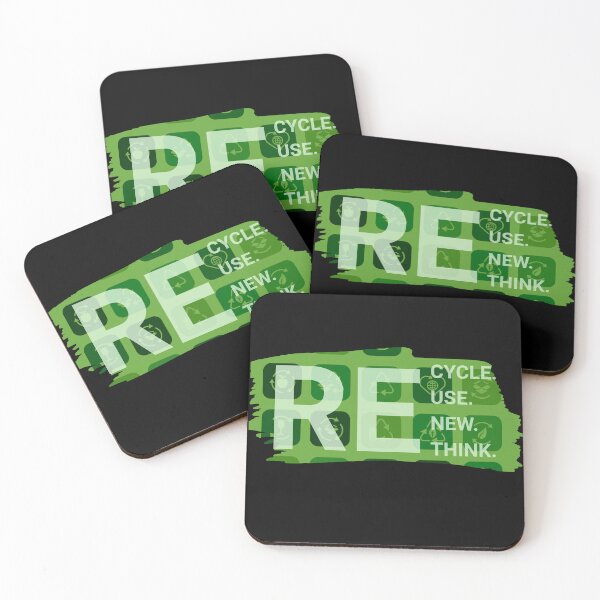 Item preview, Recycle Reuse Renew Rethink Crisis Environmental Activism RE cycle use new think designed and sold by AviationArtists.