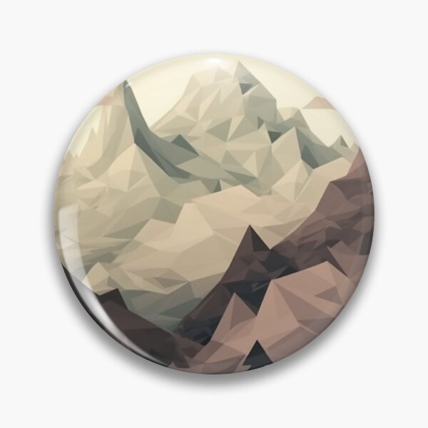 Item preview, Grey Polygon Mountain Range | Hike Camper Art designed and sold by JFFStore.