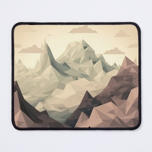 Item preview, Grey Polygon Mountain Range | Hike Camper Art designed and sold by JFFStore.