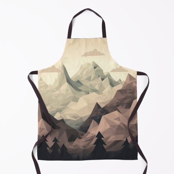Item preview, Grey Polygon Mountain Range | Hike Camper Art designed and sold by JFFStore.
