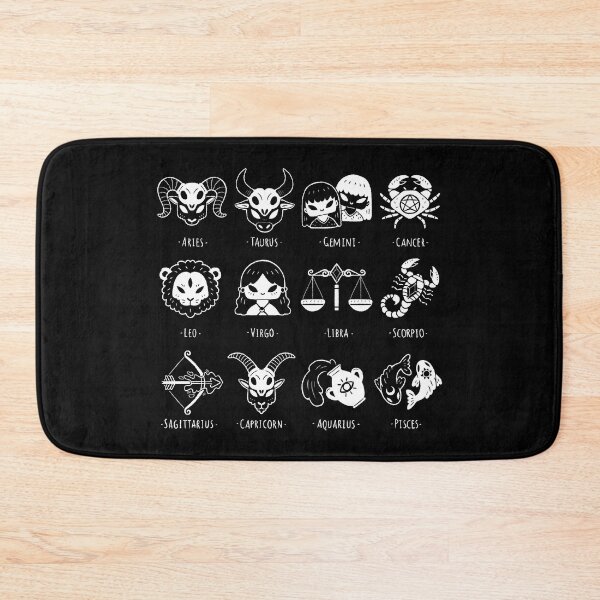 Item preview, Black Zodiac Signs designed and sold by xMorfina.
