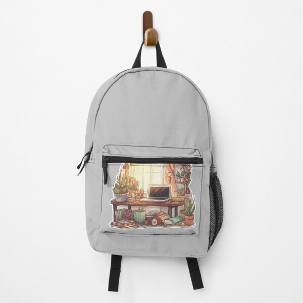 Item preview, cozy cute study room with fairy lights designed and sold by BabyDD.