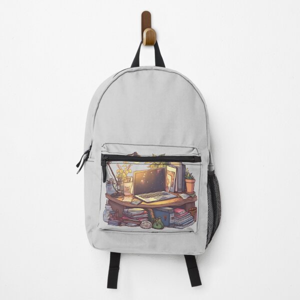 Item preview, cozy cute study room with fairy lights designed and sold by BabyDD.