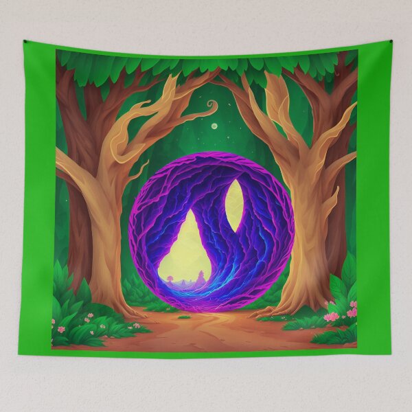 Item preview, Bewildering Portal in Forest designed and sold by RADRussell.