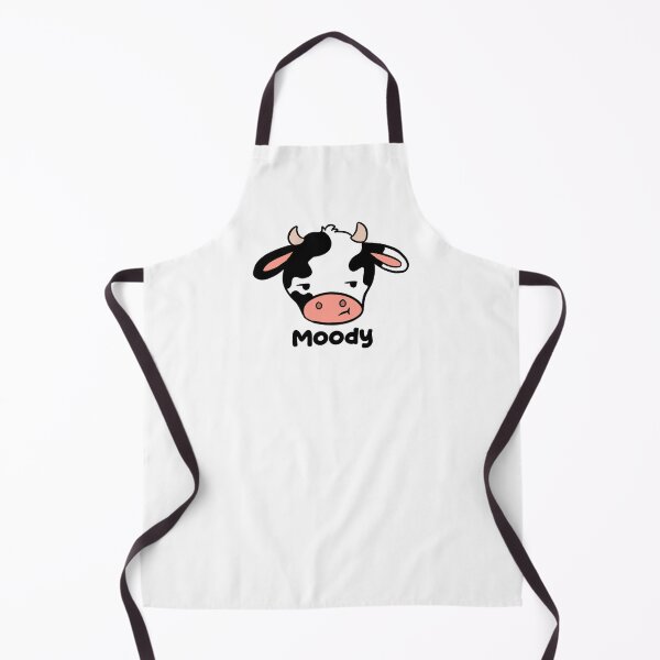 Item preview, Just a little moody a cute and funny moody cow designed and sold by Yarafantasyart.