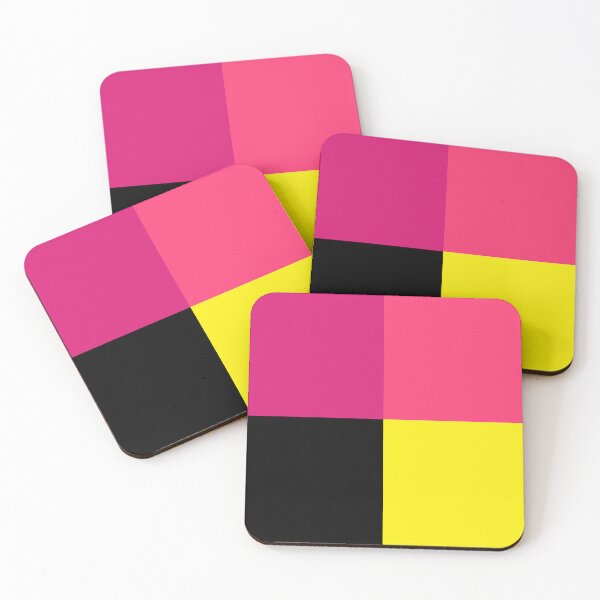 Item preview, Four-color bright geometric pattern designed and sold by fuzzyfox.