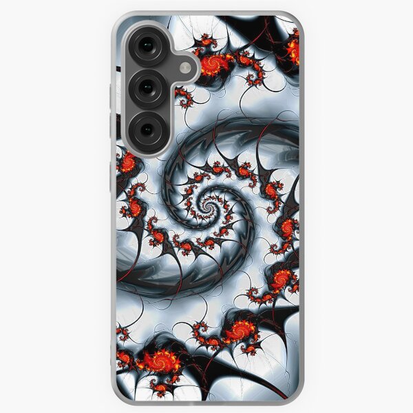 Fractal Art - Burning Ice Samsung Galaxy Soft Case