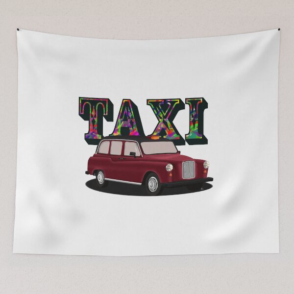 Item preview, Austin FX4 Black Cab (red) designed and sold by angylroper.