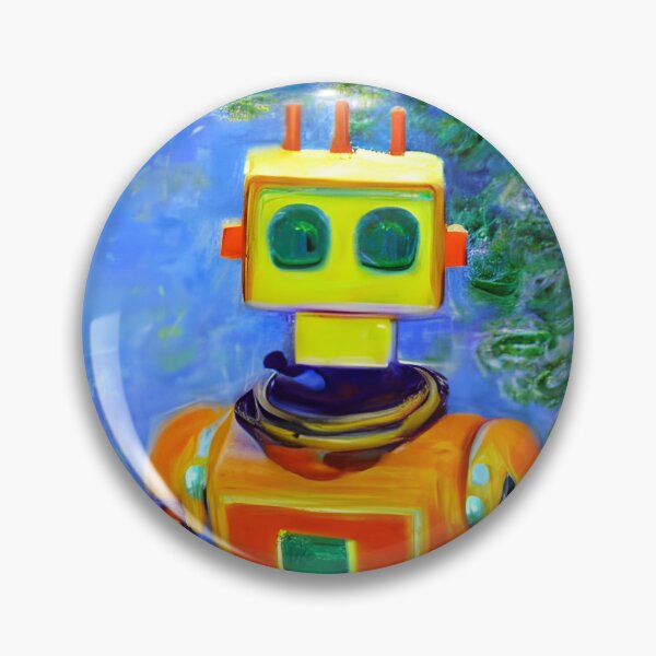 Item preview, Robot in the style of famous art. designed and sold by CRAFTER-MEDIA.