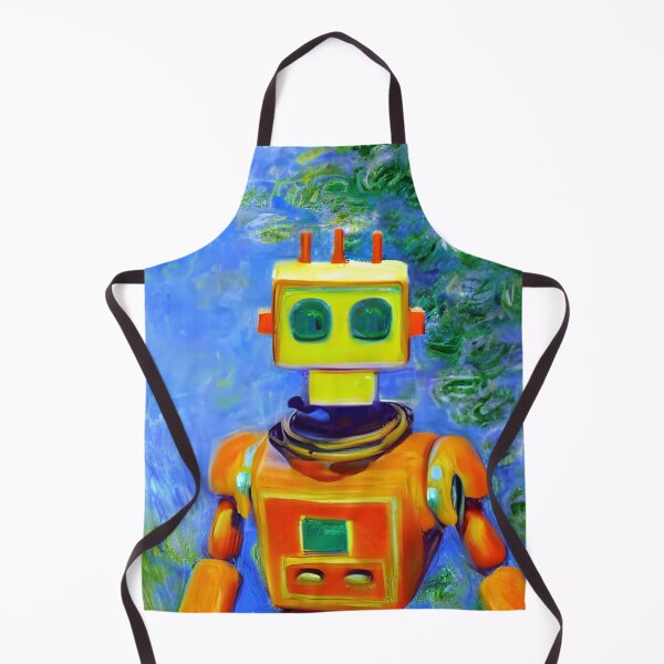 Aperçu de l'œuvre Robot in the style of famous art. créée et vendue par CRAFTER-MEDIA.