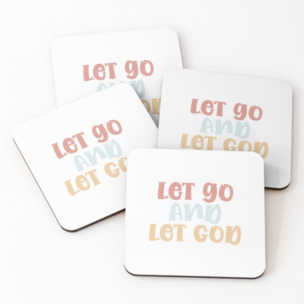 Item preview, Let go and let God.  designed and sold by GMM Designs.