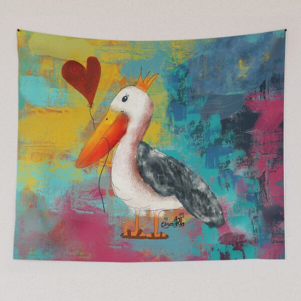 Item preview, pelican designed and sold by eigenart-sylvia.