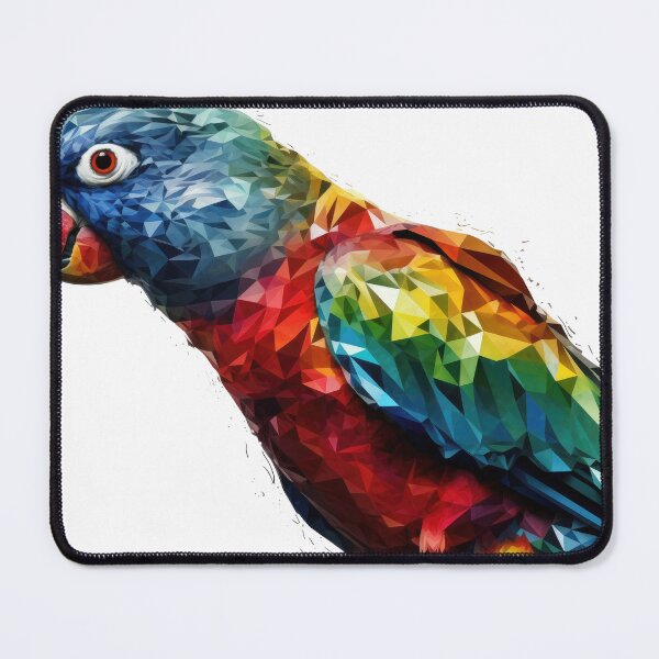 Item preview, Stylized and visually striking image of a parrot designed and sold by 3dleonardo.