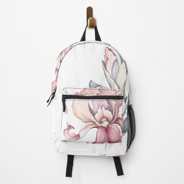 Item preview, Pink watercolor iris designed and sold by ooomesyats.