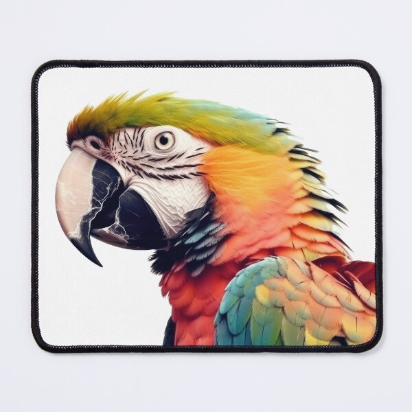 Item preview, Stylized and visually striking image of a parrot designed and sold by 3dleonardo.