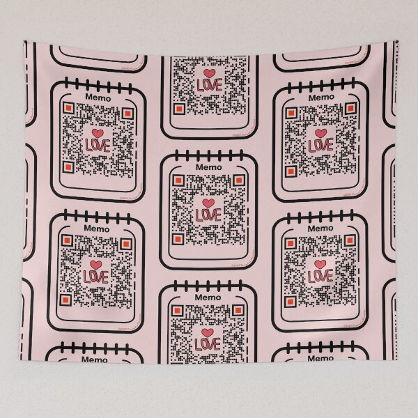 Item preview, QR Love: Every Time designed and sold by kanjidesign.